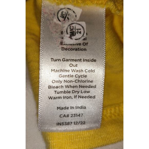 Talbots Yellow Embroidered Tunic Top Women's Plus Sz 3X Bohemian Festival Boho - Picture 6 of 14